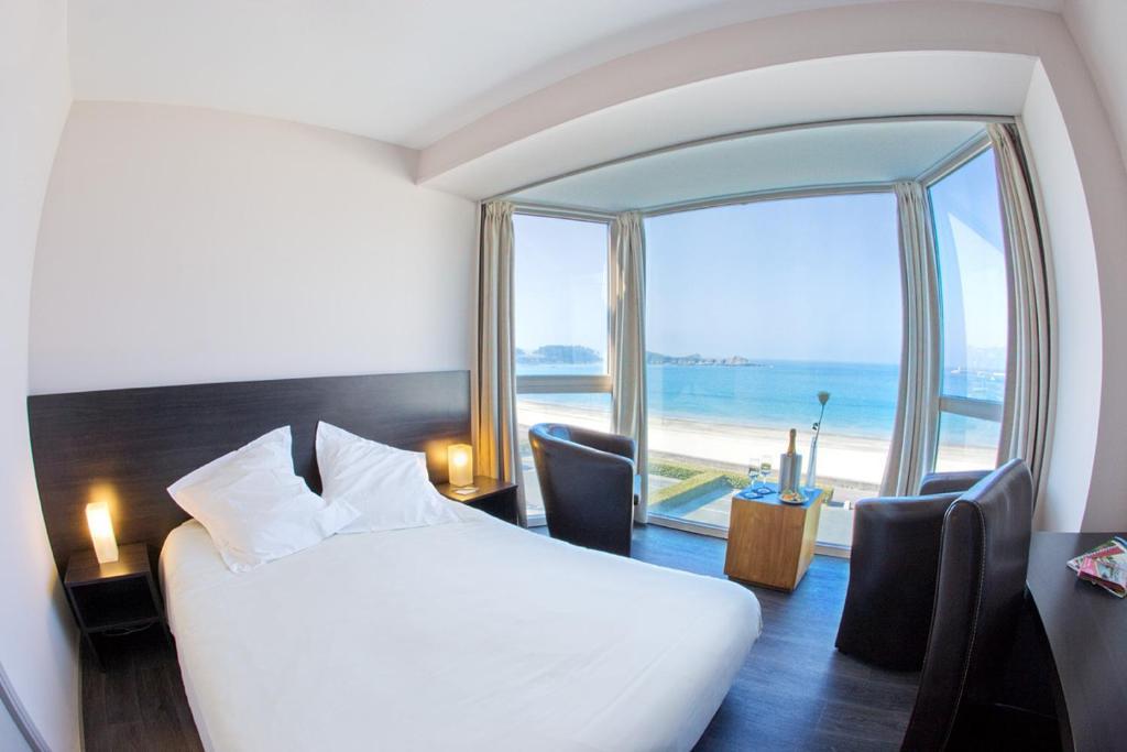 Hotel De La Plage 에르퀴 객실 사진